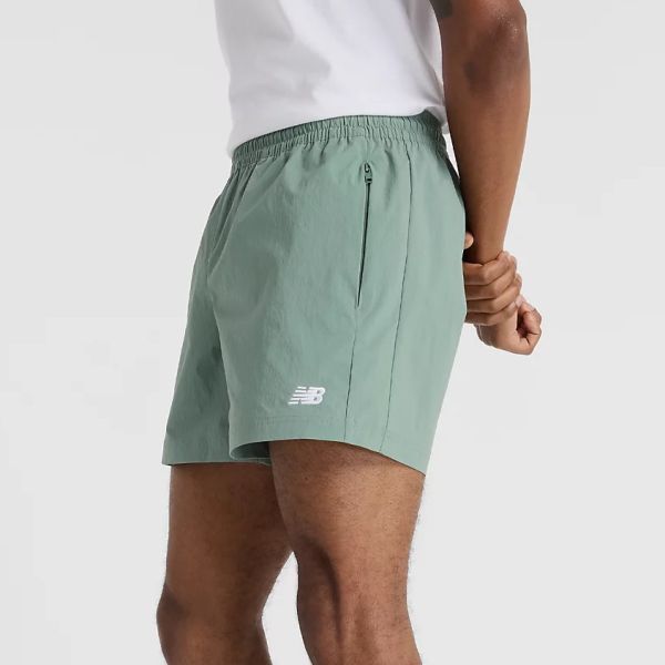 New Balance Athletics Stretch Woven Korte Broek Groen