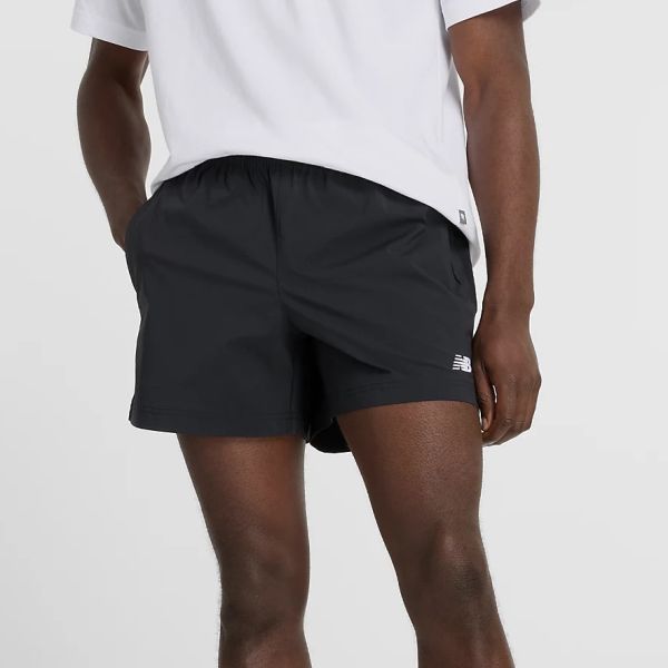 New Balance Athletics Stretch Woven Korte Broek Zwart
