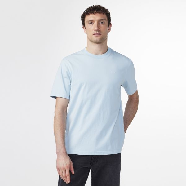 NN.07 Adam EMB T-shirt Licht Blauw