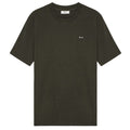 NN.07 Adam Emb T-shirt Donker Groen
