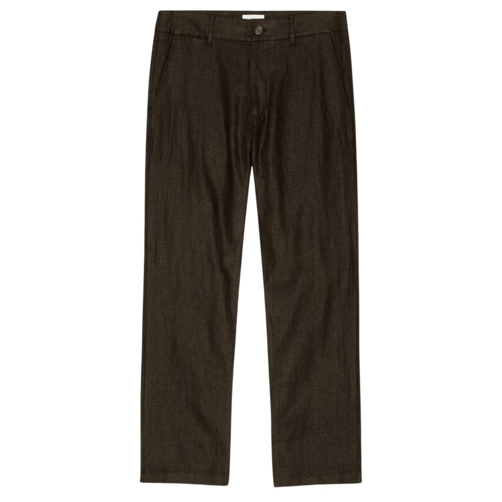 NN.07 Aden Straight Leg Linen Chino Bruin