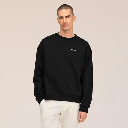 NN.07 Dagon Sweater Zwart