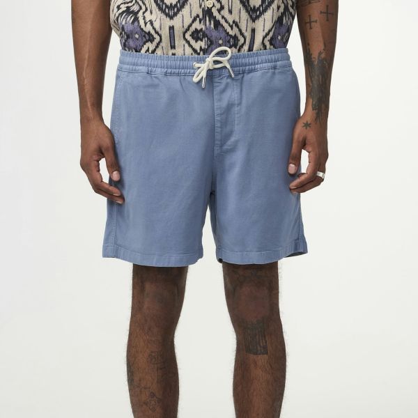 NN.07 Gregor Korte Broek Blauw