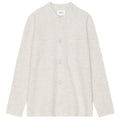 NN.07 Jonas Knit Overshirt Off White