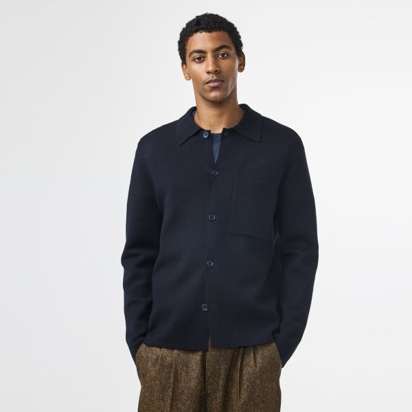 NN.07 Jonas Overshirt Navy