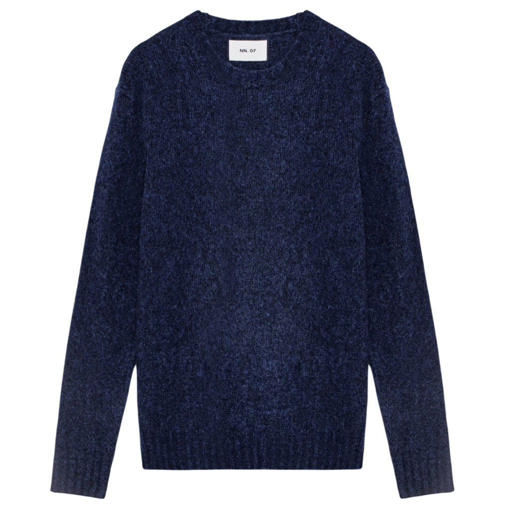 NN.07 Lee Wool Blend Sweater Navy