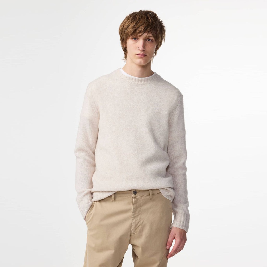 NN.07 Lee Wool Blend Sweater Off White