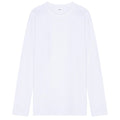 NN.07 Nat Logo Longsleeve T-shirt Wit