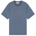 NN.07 Nat Logo T-shirt Blauw