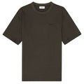 NN.07 Nat Logo T-shirt Donker Groen