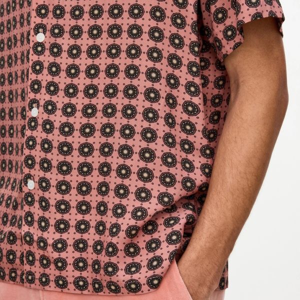 OAS Blush Lumo Viscose Overhemd Roze