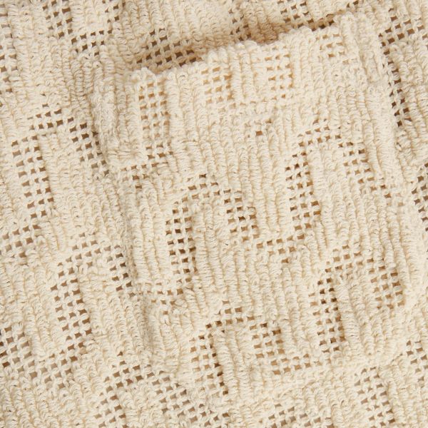 OAS Crochet Korte Broek Beige
