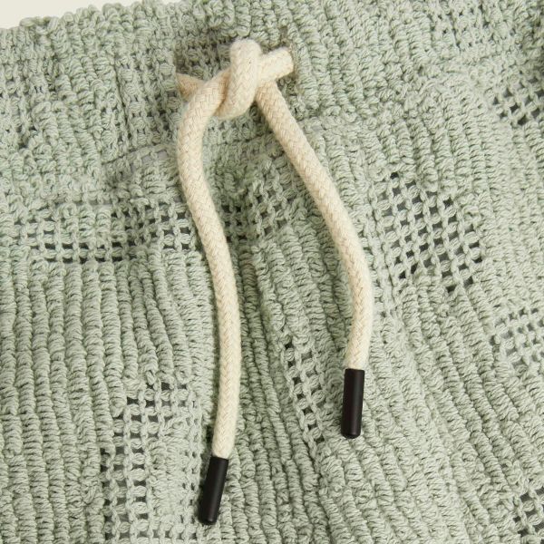 OAS Crochet Korte Broek Groen