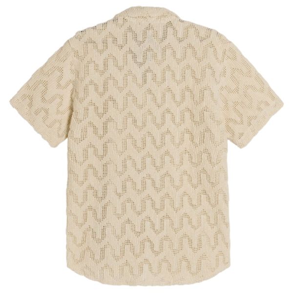 OAS Crochet Overhemd Beige