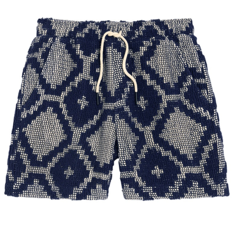 OAS Trastevere Porto Korte Broek Donker Blauw