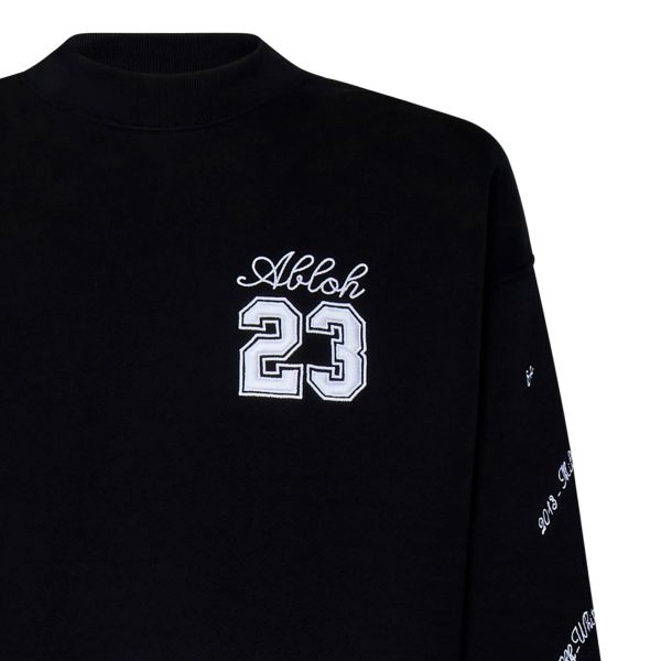Off-White 23 Logo Skate Sweater Zwart