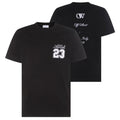 Off-White 23 Logo Slim T-shirt Zwart