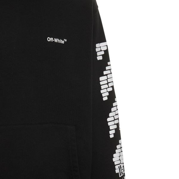Off-White Bricks Slim Hoodie Zwart