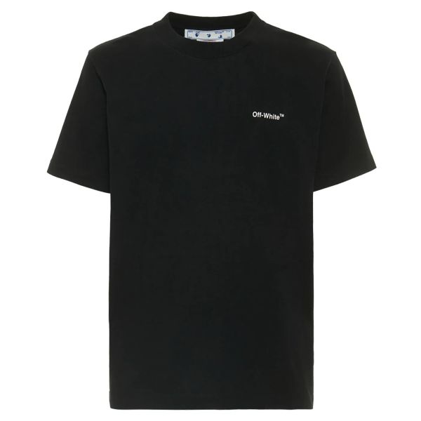 Off-White Bricks Slim T-shirt Zwart