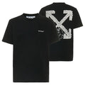 Off-White Bricks Slim T-shirt Zwart