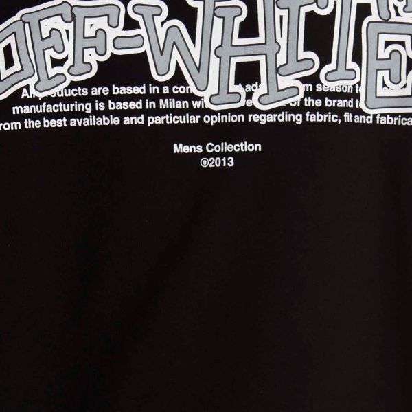 Off-White Carlos Type Over Sweater Zwart