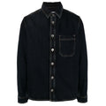 Off-White Corp Denim Overshirt Navy