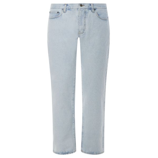 Off-White Diagonal Tab N-Arrow Slim Jeans Licht Blauw