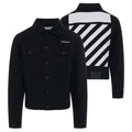 Off-White Diagonal Tab Slim Vest Zwart