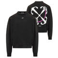 Off-White Double Moon Arrow Over Sweater Zwart