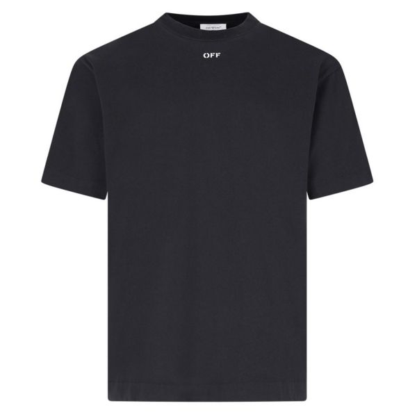 Off-White Double Moon Arrow Skate T-shirt Zwart