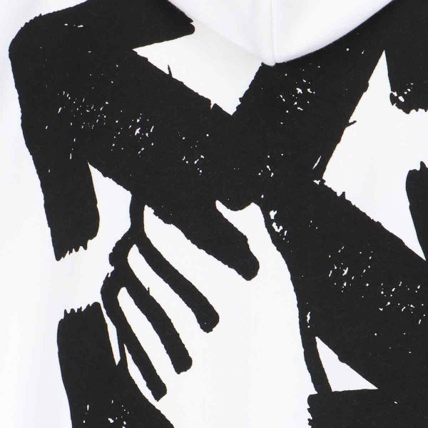 Off-White Hand Arrow Boxy Hoodie Wit