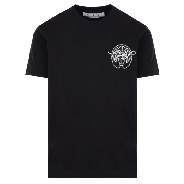 Off-White Hand Arrow T-shirt Zwart