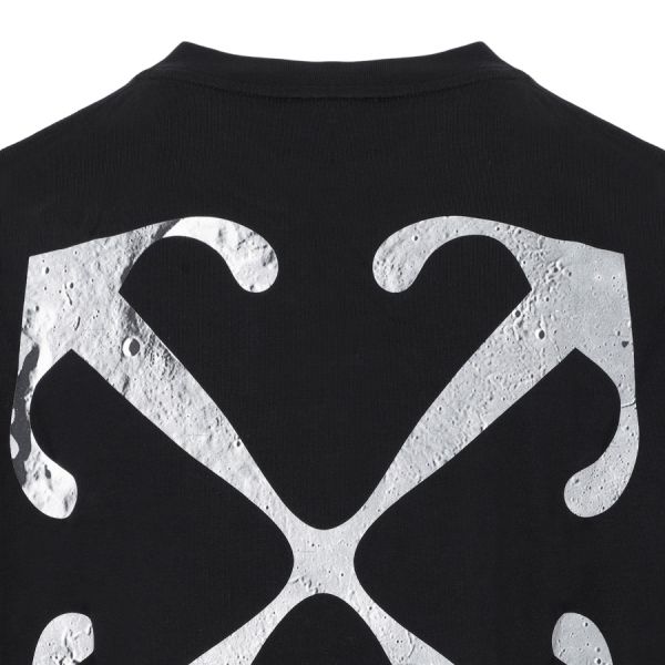 Off-White Lunar Arrow Skate T-shirt Zwart