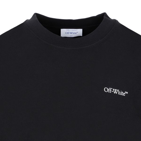 Off-White Lunar Arrow Skate T-shirt Zwart