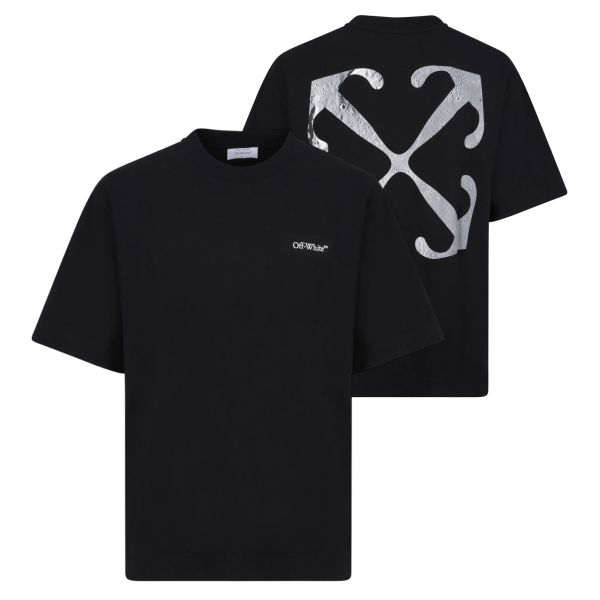 Off-White Lunar Arrow Skate T-shirt Zwart