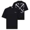 Off-White Lunar Arrow Skate T-shirt Zwart
