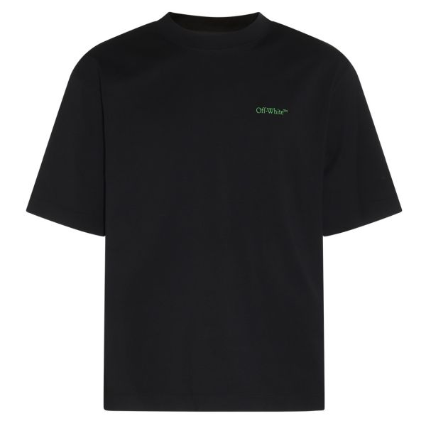 Off-White Moon Cam Arrow Skate T-shirt Zwart