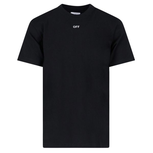 Off-White Noise Arrow Slim T-shirt Zwart