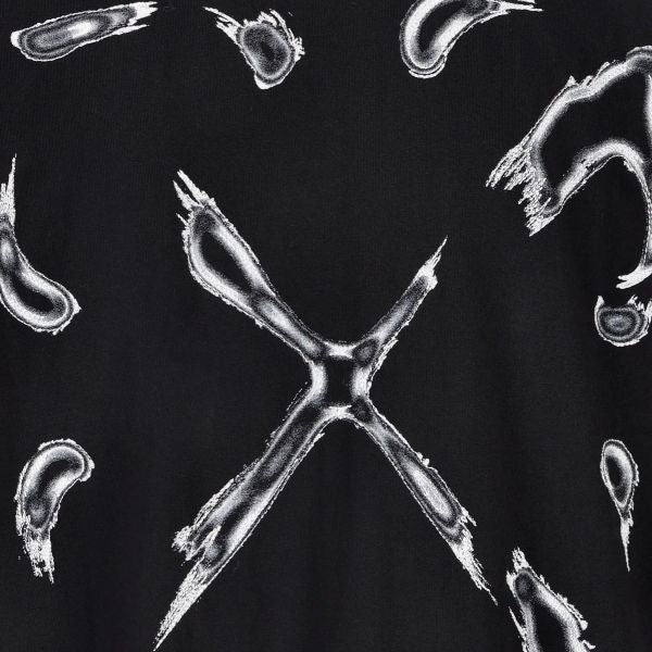Off-White Noise Arrow Slim T-shirt Zwart