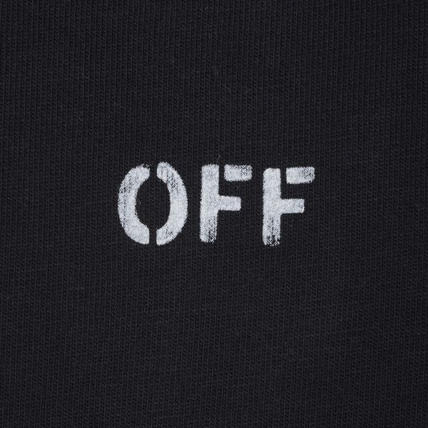 Off-White Off Stamp Skate T-shirt Zwart