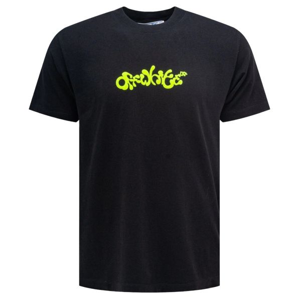 Off-White Opposite Arrow Slim T-shirt Zwart