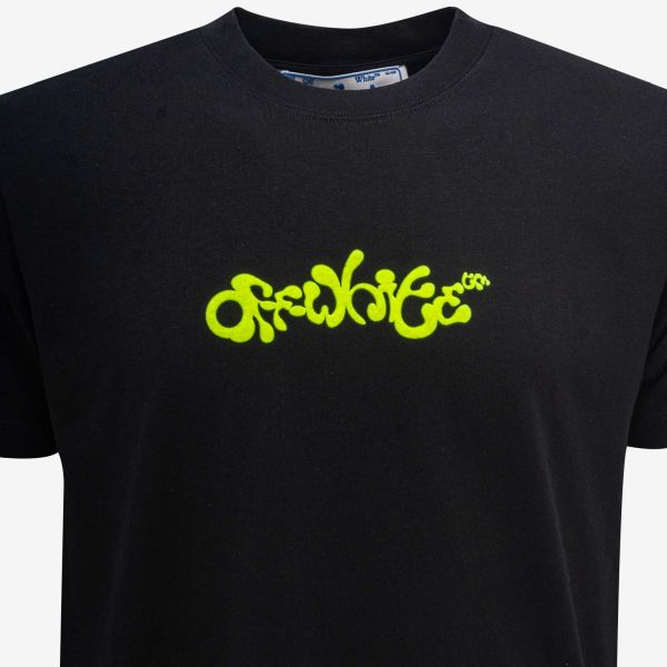 Off-White Opposite Arrow Slim T-shirt Zwart