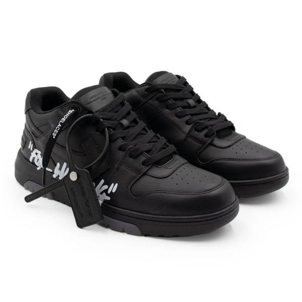 Off-White Out Of Office For Walking Sneaker Zwart