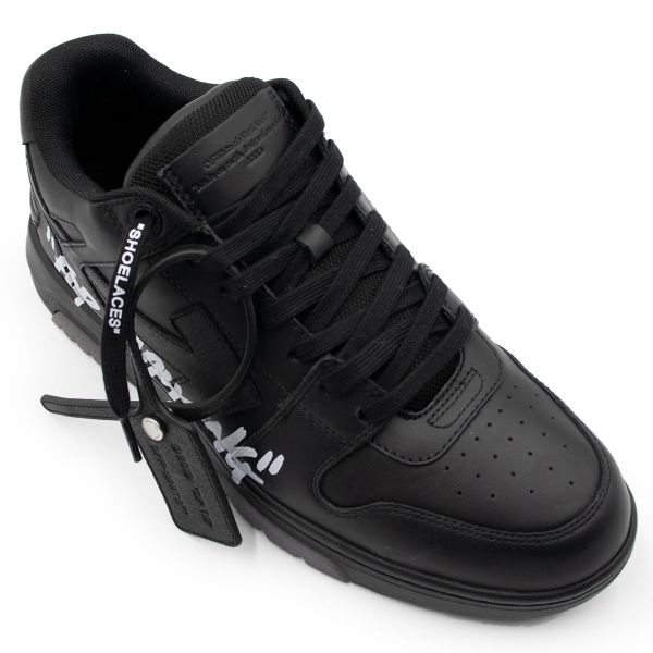 Off-White Out Of Office For Walking Sneaker Zwart