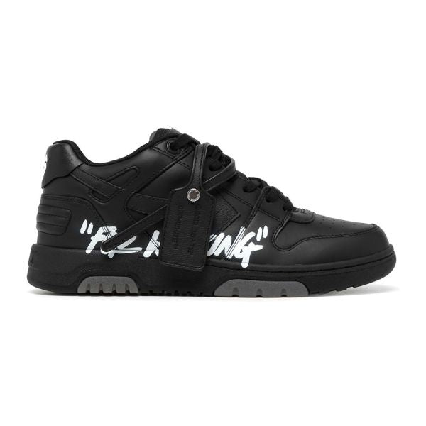 Off-White Out Of Office For Walking Sneaker Zwart