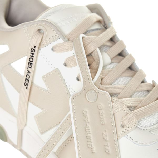 Off-White Out Of Office Sneaker Beige/Wit