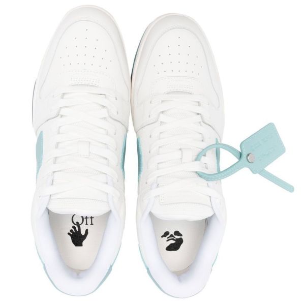 Off-White Out Of Office Sneaker Wit/Blauw