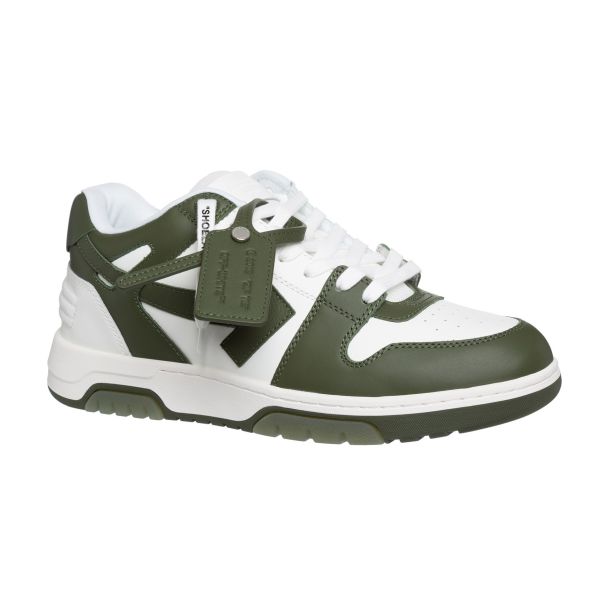 Off-White Out Of Office Sneaker Wit/Groen