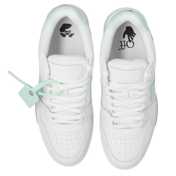 Off-White Out Of Office Sneaker Wit/Mint
