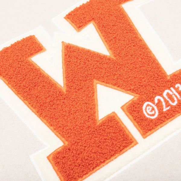 Off-White OW Patch Varsity Jack Beige